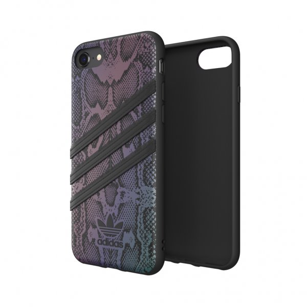 Adidas iPhone 6/6S/7/8/SE Kuori Moulded Case PU Reflective Musta