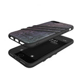 Adidas iPhone 6/6S/7/8/SE Kuori Moulded Case PU Reflective Musta
