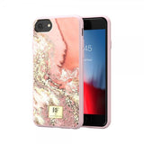 Richmond & Finch iPhone 6/6S/7/8/SE Kuori Pink Marble Gold