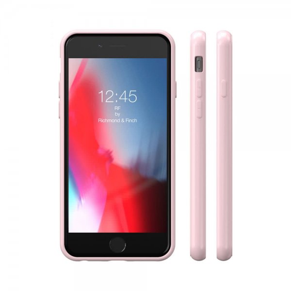 Richmond & Finch iPhone 6/6S/7/8/SE Kuori Pink Marble Gold