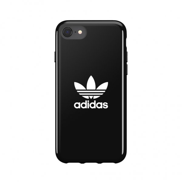 Adidas iPhone 6/6S/7/8/SE Kuori Snap Case Trefoil Musta