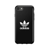 Adidas iPhone 6/6S/7/8/SE Kuori Snap Case Trefoil Musta