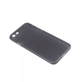 Gear iPhone 7/8/SE Kuori TPU Puoliläpinäkyvä Musta