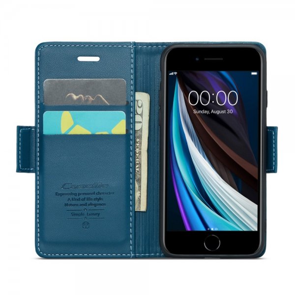 CaseMe iPhone 6/6S/7/8/SE suojakuori 023 Series Sininen