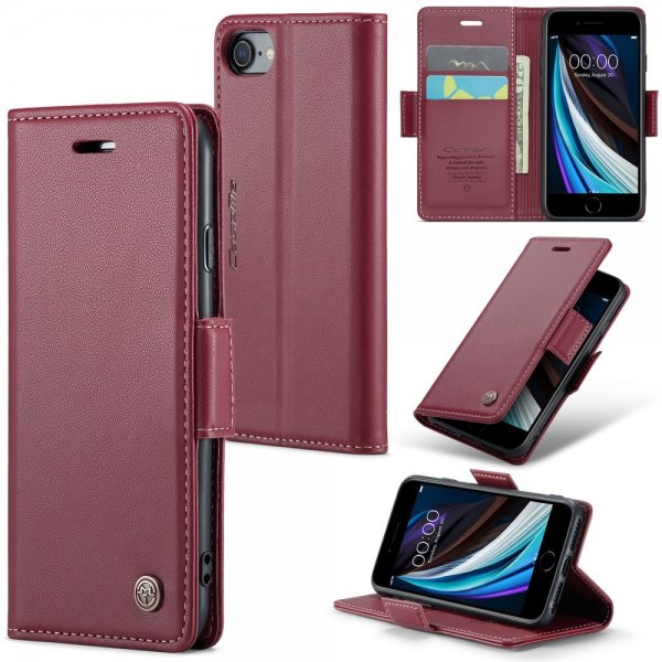CaseMe iPhone 6/6S/7/8/SE suojakuori 023-sarja, punainen