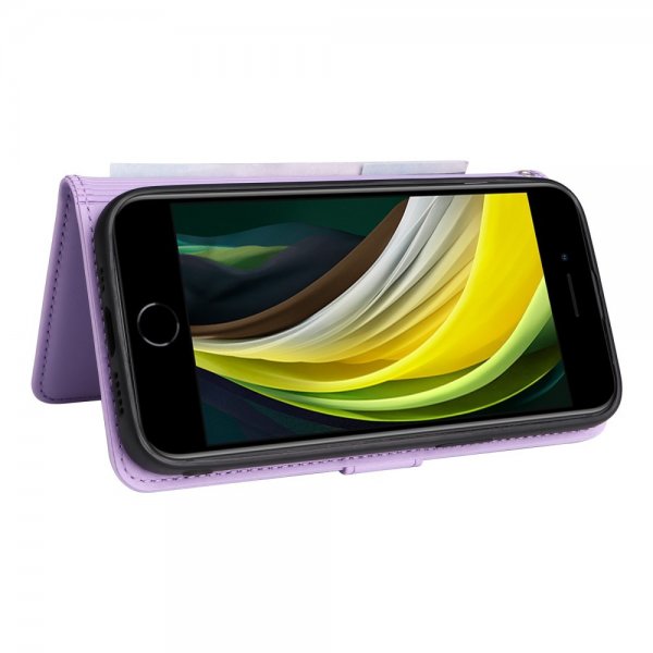 Betopnice iPhone 6/6S/7/8/SE suojakuori irrotettavalla kuorella 005 Violetti