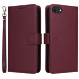 Betopnice iPhone 6/6S/7/8/SE Kuori irrotettavalla kannella 005 Punainen