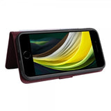 Betopnice iPhone 6/6S/7/8/SE Kuori irrotettavalla kannella 005 Punainen