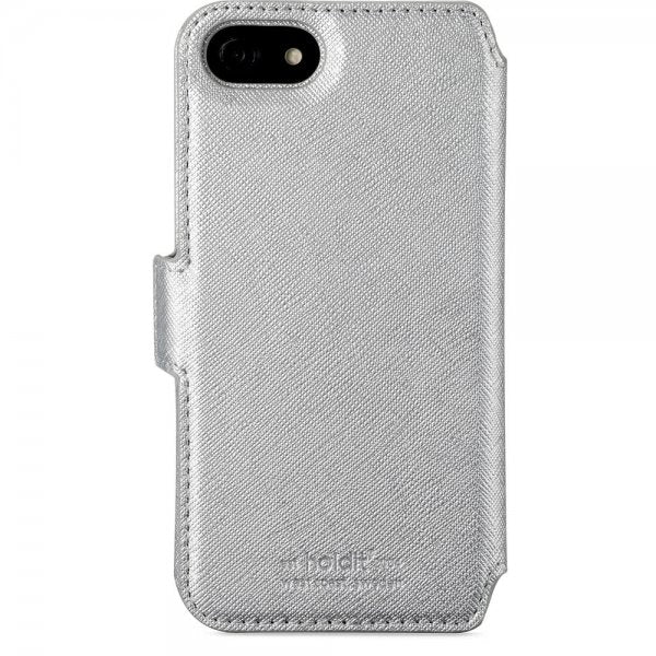holdit iPhone 6/6S/7/8/SE suojakuori Stockholm irrotettava kuori hopea