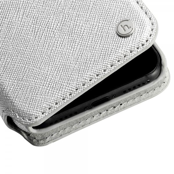 holdit iPhone 6/6S/7/8/SE suojakuori Stockholm irrotettava kuori hopea