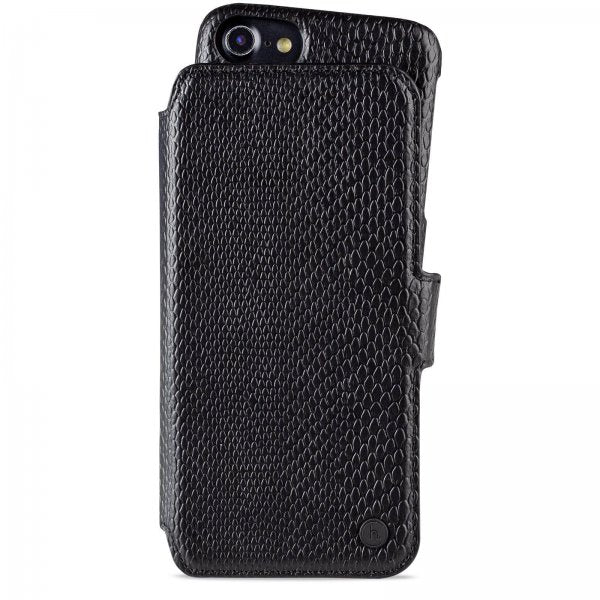 holdit iPhone 6/6S/7/8/SE suojakuori lompakko-osa magneetilla Serpent Black