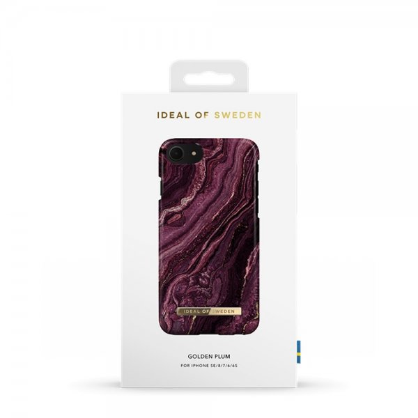 Ideal of Sweden iPhone 6/6S/7/8/SE Kuori Fashion Case Golden Plum