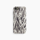 agood company iPhone 6/6S/7/8/SE kuori Kasvipohjainen Graffiti Heart Musta Valkoinen