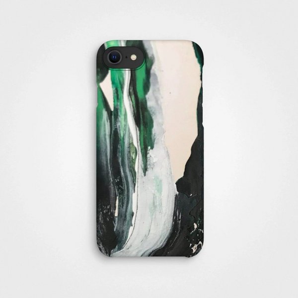 agood company iPhone 6/6S/7/8/SE Kuori Kasvipohjainen Green Paint