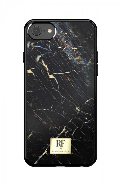 Richmond & Finch iPhone 6/6S/7/8/SE suojakuori, RF Black Marble