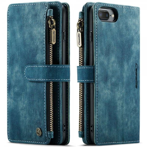 CaseMe iPhone 6/6S Plus/7 Plus/8 Plus -suojakotelo C30-sarja Bensiininharmaa