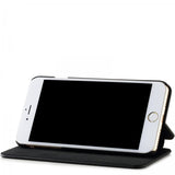 holdit iPhone 6/6S Plus/iPhone 7 Plus/iPhone 8 Plus -suojakotelo SlimFlip Wallet Musta