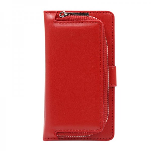 iPhone 6/6S Kotelo Magneettisesti Irrotettava Kuori Punainen