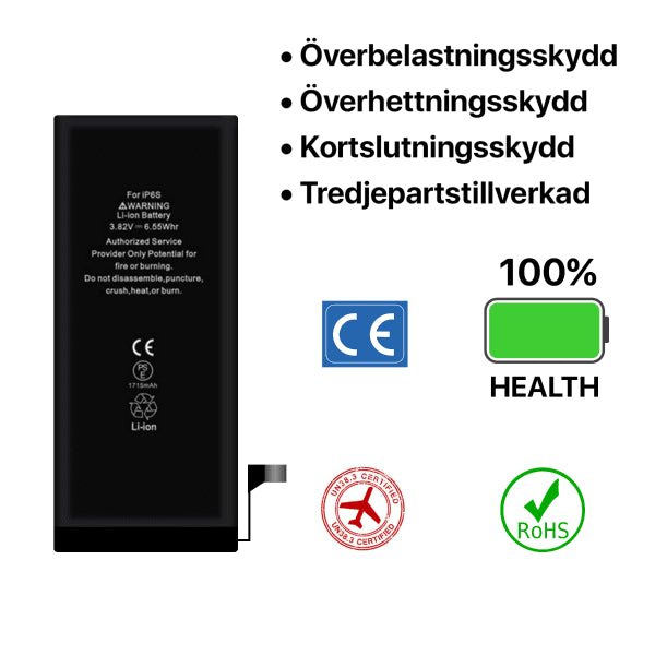 iPhone 6S Akku Korkea Laatu