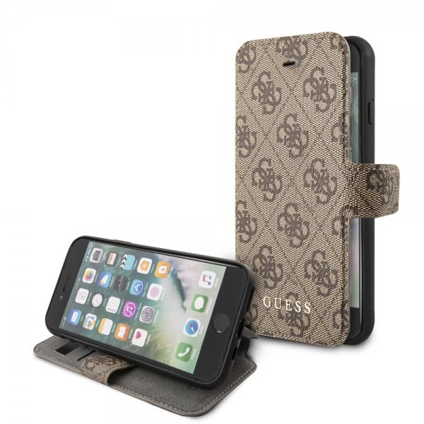 Guess iPhone 7/8/SE Suojakuori Monogram Ruskea
