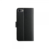 Xqisit iPhone 6/6S/7/8/SE Fodral Slim Wallet Selection Musta