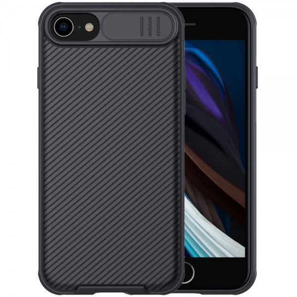 Nillkin iPhone 7/8/SE Kuori CamShield Pro Musta