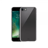 Xqisit iPhone 7/8/SE suojakuori Flex Case läpinäkyvä