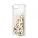 Guess iPhone 7/8/SE Kuori Glitter Circle Kulta