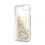 Guess iPhone 7/8/SE Kuori Glitter Circle Kulta