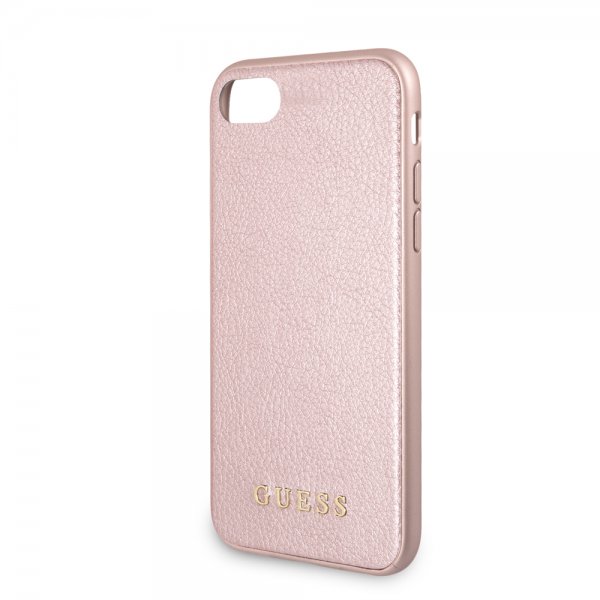 Guess iPhone 7/8/SE Kuori Iridescent Cover Ruusukulta