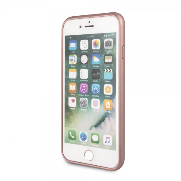 Guess iPhone 7/8/SE Kuori Iridescent Cover Ruusukulta