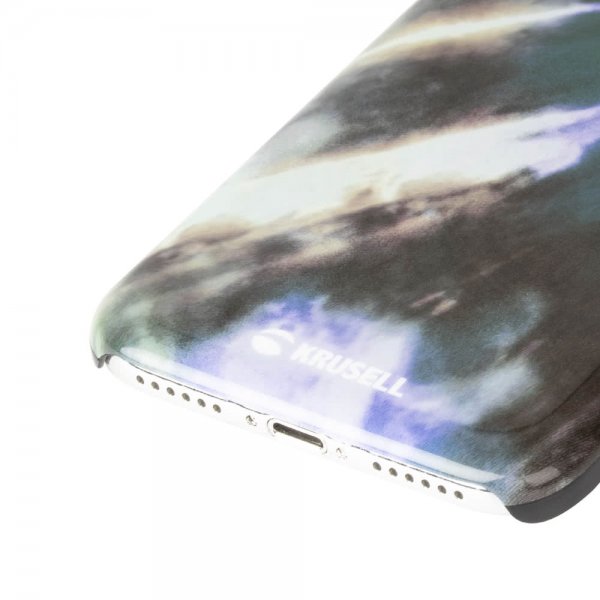 Krusell iPhone 7/8/SE kuori Limited Cover Twirl Earth