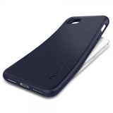 Spigen iPhone 7/8/SE kuori Liquid Air Midnight Blue