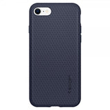 Spigen iPhone 7/8/SE kuori Liquid Air Midnight Blue