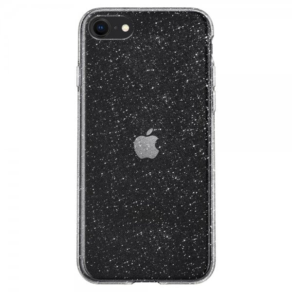 Spigen iPhone 7/8/SE kuori Liquid Crystal Glitter Crystal Quartz