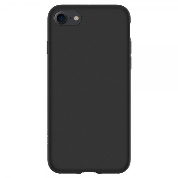 Spigen iPhone 7/8/SE kuori Liquid Crystal Matte Black