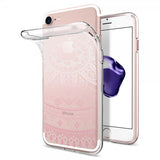 Spigen iPhone 7/8/SE kuori Liquid Crystal Shine Pink