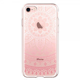 Spigen iPhone 7/8/SE kuori Liquid Crystal Shine Pink