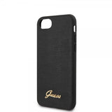 Guess iPhone 7/8/SE Suojakuori Lizard Musta