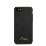 Guess iPhone 7/8/SE Suojakuori Lizard Musta