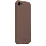 holdit iPhone 7/8/SE Suojakuori Silikoni Dark Brown