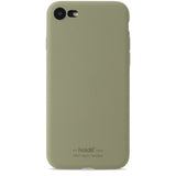 holdit iPhone 7/8/SE kuori Silikoni Khaki Green