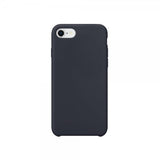 Xqisit iPhone 7/8/SE kuori, silikonikotelo, Midnight Blue