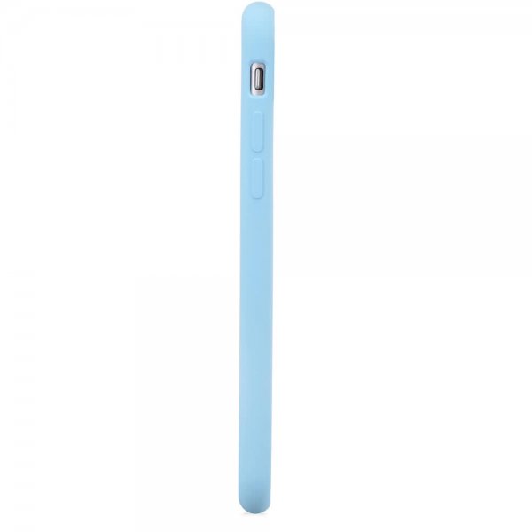 holdit iPhone 7/8/SE kuori silikoni vaaleansininen