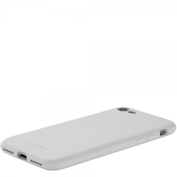 holdit iPhone 7/8/SE Kuori Silikoni Valkoinen