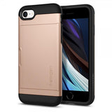 Spigen iPhone 7/8/SE kuori Slim Armor CS Blush Gold