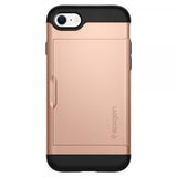 Spigen iPhone 7/8/SE kuori Slim Armor CS Blush Gold