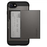 Spigen iPhone 7/8/SE kuori Slim Armor CS Gunmetal