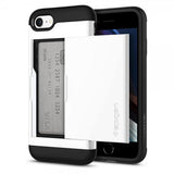 Spigen iPhone 7/8/SE kuori Slim Armor CS Jet White