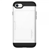 Spigen iPhone 7/8/SE kuori Slim Armor CS Jet White
